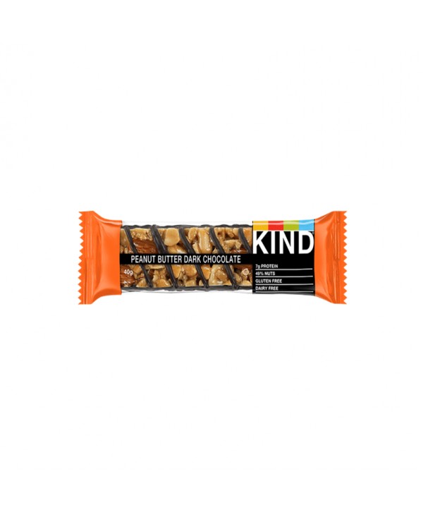 BARRITAS KIND PEANUT BUTTER DARK CHOCOLATE 12X40GR