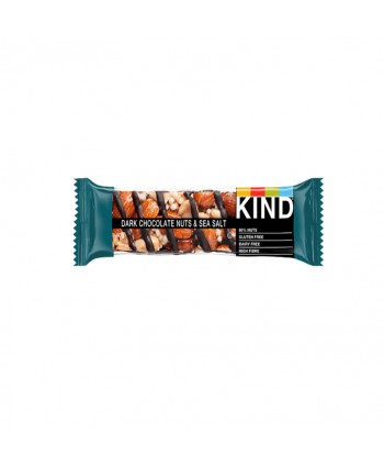BARRITAS KIND DARK CHOCOLATE NUTS&SALT 12X40GR.