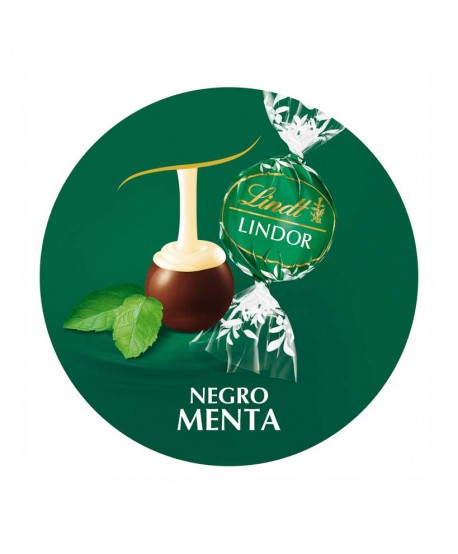 LINDT LINDOR NEGRO MENTA BULK 2KG.