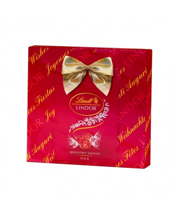 LINDT LINDOR MILK GIFT BOX 8X137GR.
