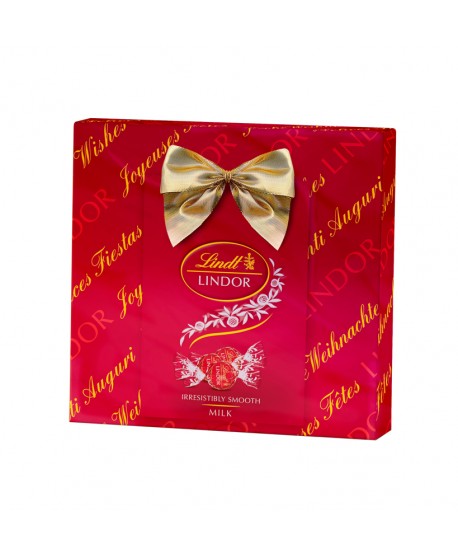 LINDT LINDOR MILK GIFT BOX 8X137GR.