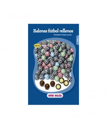 BALONES RELLENOS CREMA DE LECHE 175U. BOLSA 1KG