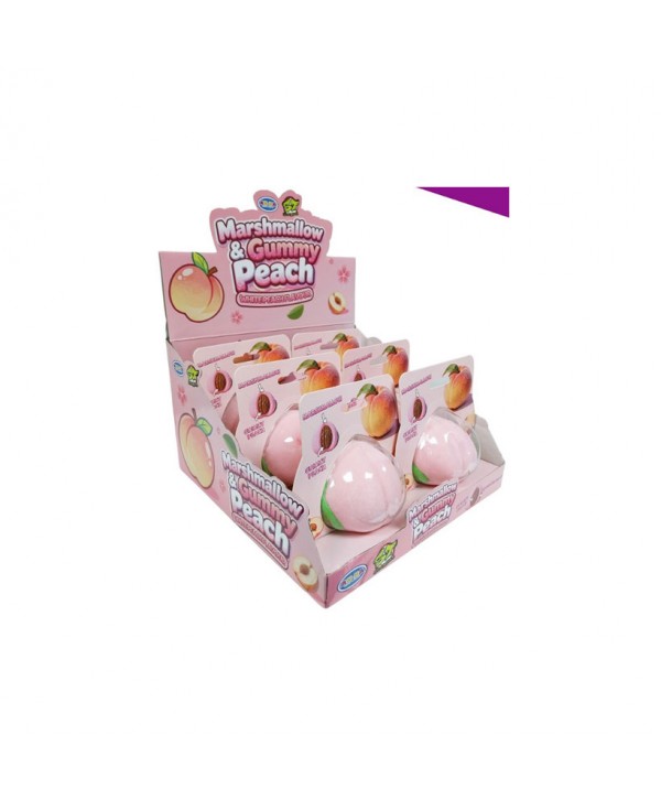MARSHMALLOW GUMMY PEACH 6X120GR.