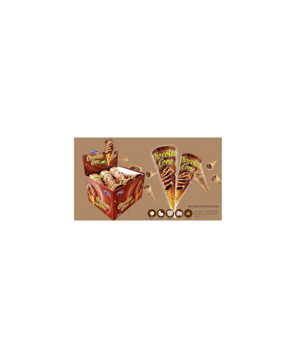 CHOCOLATE CONE 12UN.X18GR.