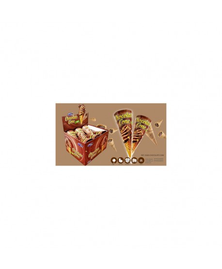 CHOCOLATE CONE 12UN.X18GR.