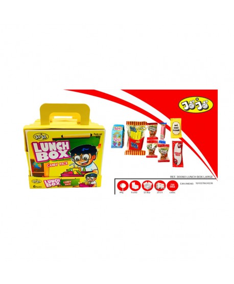 LUNCH BOX LARGE CANDY PACK 6X44GR.
