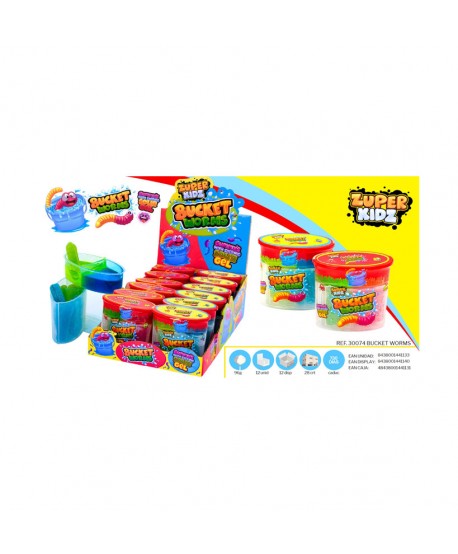 BUCKET WORMS 12X96GR.