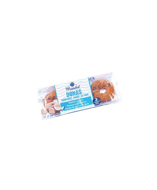 DONAS CUBIERTAS DE COCO 9X150GR.