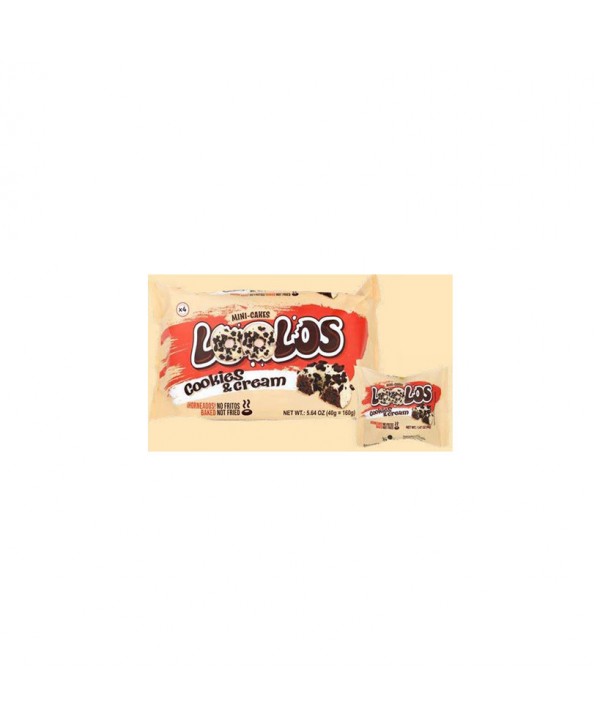 LOOLOS COOKIES Y CREAM 10X160GR.