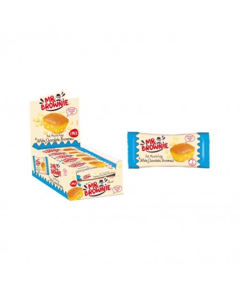 MR. BROWNIE CHOCOLATE BLANCO (PACK 2UN)12X50GR.