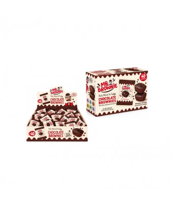 MR. BROWNIE CHOCOLATE DISPLAY ENVUELTO 40UNX1KG.