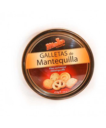 PASTELERIA GALLETAS MANTEQUILLA 12X454G.