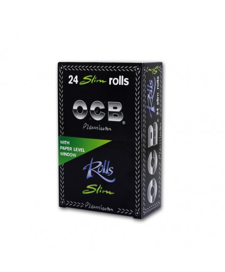 OCB PAPEL PREMIUM ROLLS SLIM 24UN. MP09071