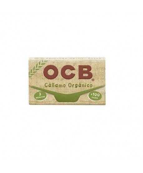 OCB PAPEL CAÑAMO ORGANICO 3X100 HOJAS 40U. OP07140