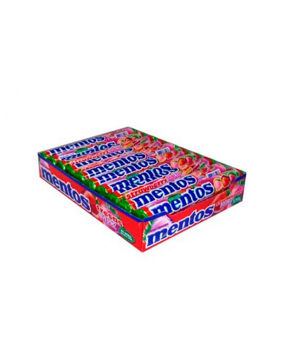 MENTOS FRESAS MIX 20X37,5GR.