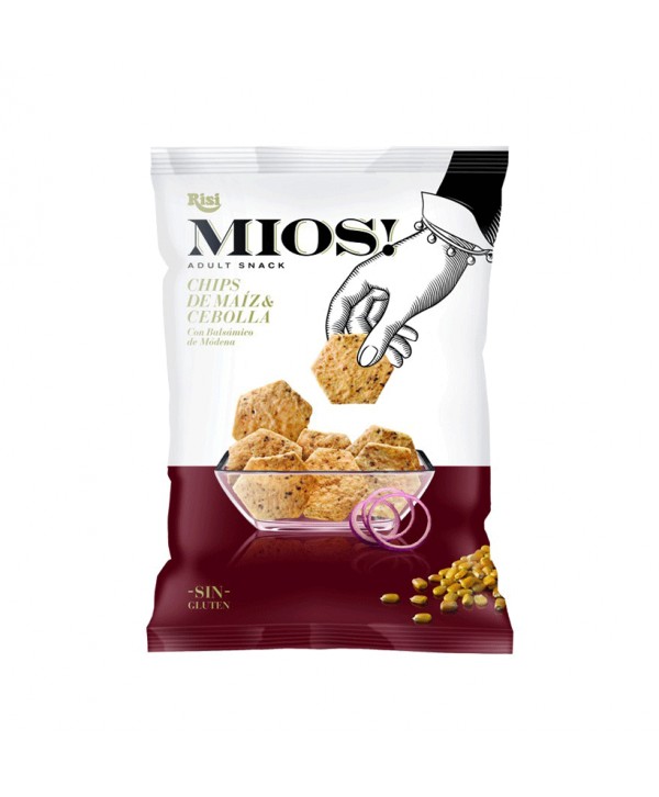 CHIPS MIOS! MAIZ&CEBOLLA CON BAL.MODENA 10X150GR.