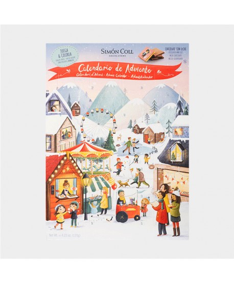 CALENDARIO ADVIENTO INFANTIL 12X120GR.