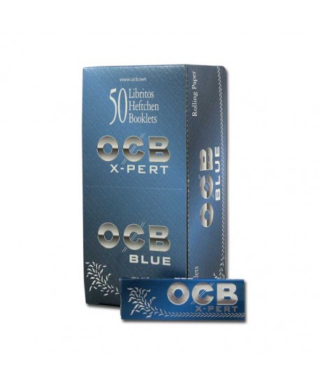 OCB PAPEL BLUE XPERT SINGLE 50U.  XP01073