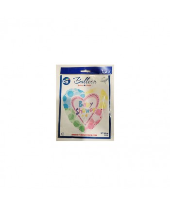 GLOBO FOIL 18" 45CM CORAZON...