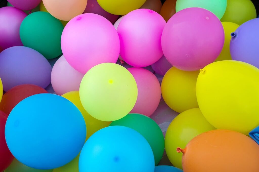 Cómo globos sin helio y que floten? Mi Capricho