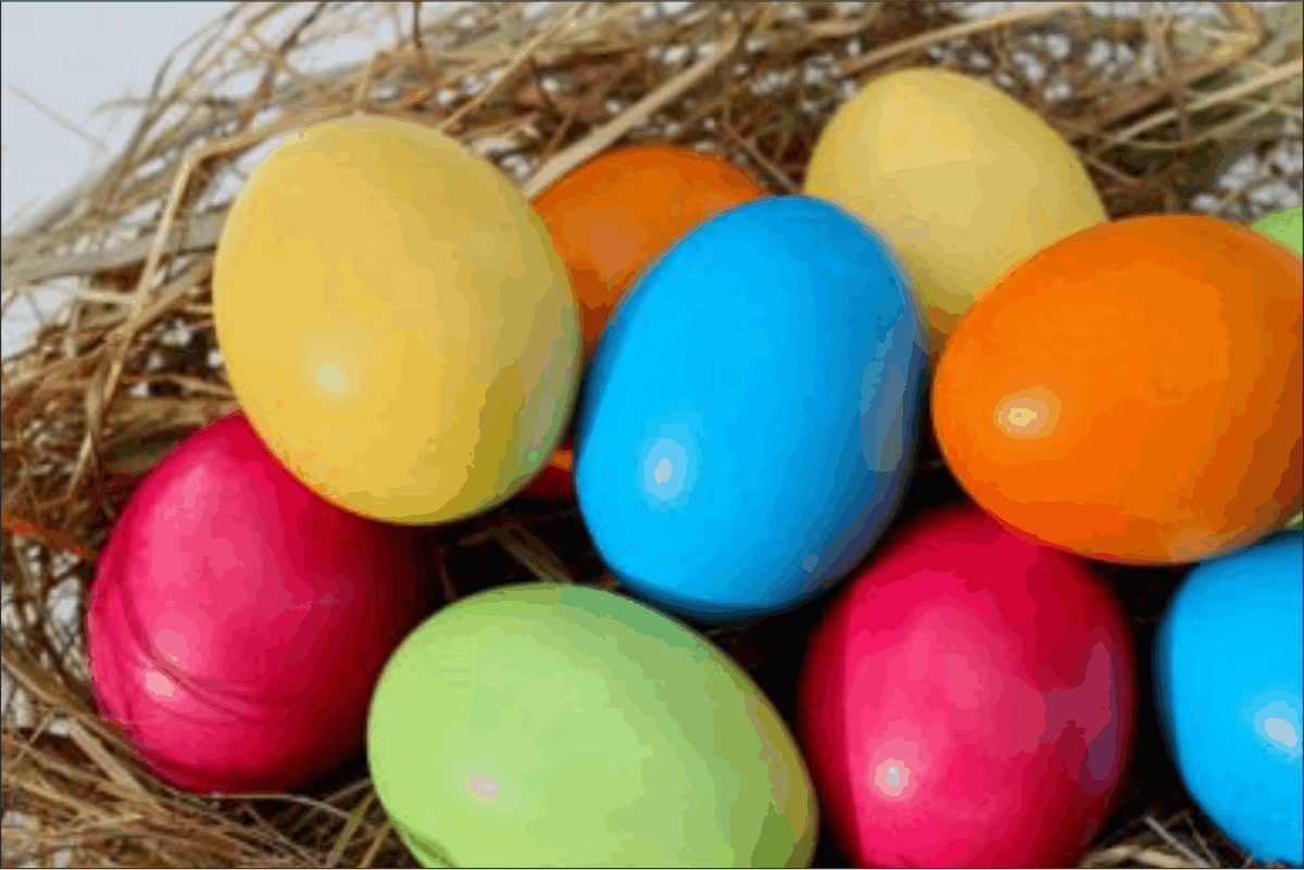historia de los huevos de Pascua